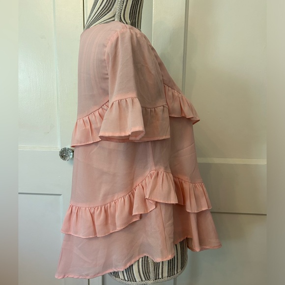 AKIRA Ruffle Blouse - Picture 2 of 7